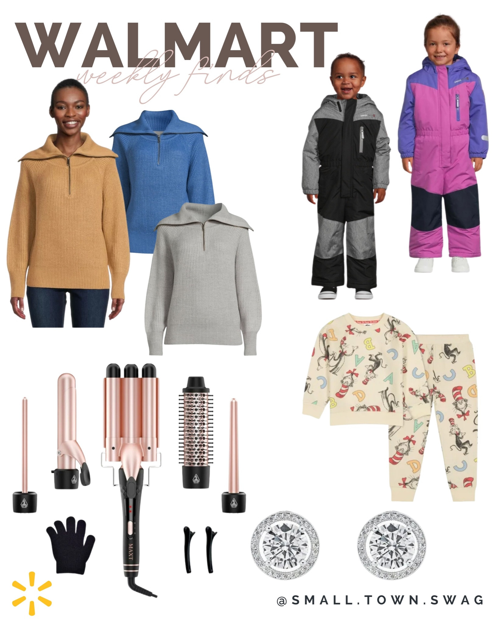 Walmart daily deals worth checking out
.
.
.
.
Walmart kids / Walmart fashion / Walmart style / Walmart deals / Walmart finds / Walmart clearance / snow suits / kids snow suits / sweaters / casual style / hair tools / lounge set / kids style / toddler style / halo earrings / jewelry / Walmart jewelry / Henley / Walmart girls / Walmart boys / girls clothes / boy clothes / home organization / organize / kitchen organization / cabinet / home storage 

#LTKstyletip #LTKkids #LTKbeauty