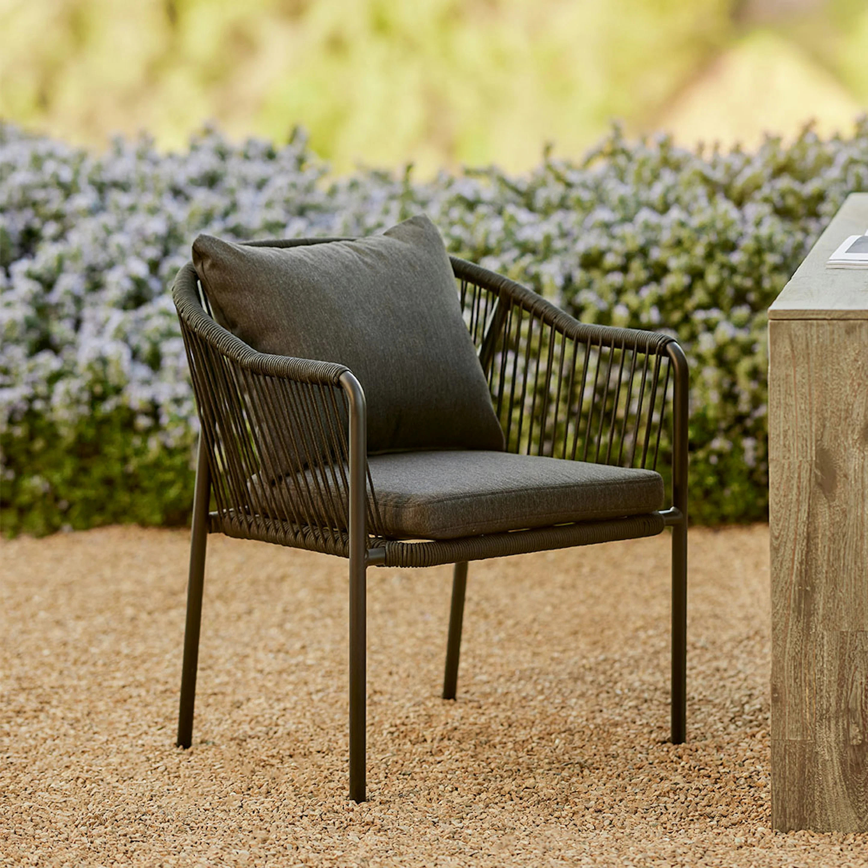 Calicut Outdoor Dining Chair - Coast Black | Article