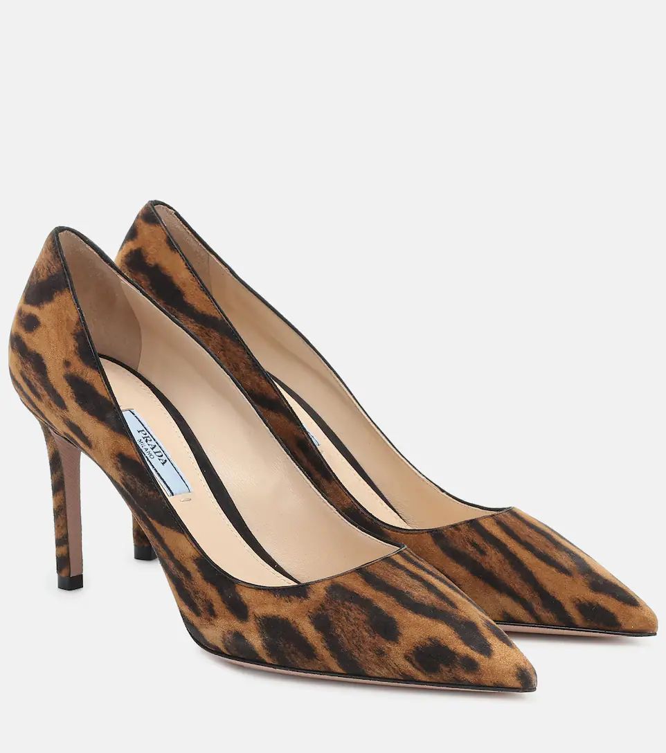 Leopard-print suede pumps | Mytheresa (DACH)