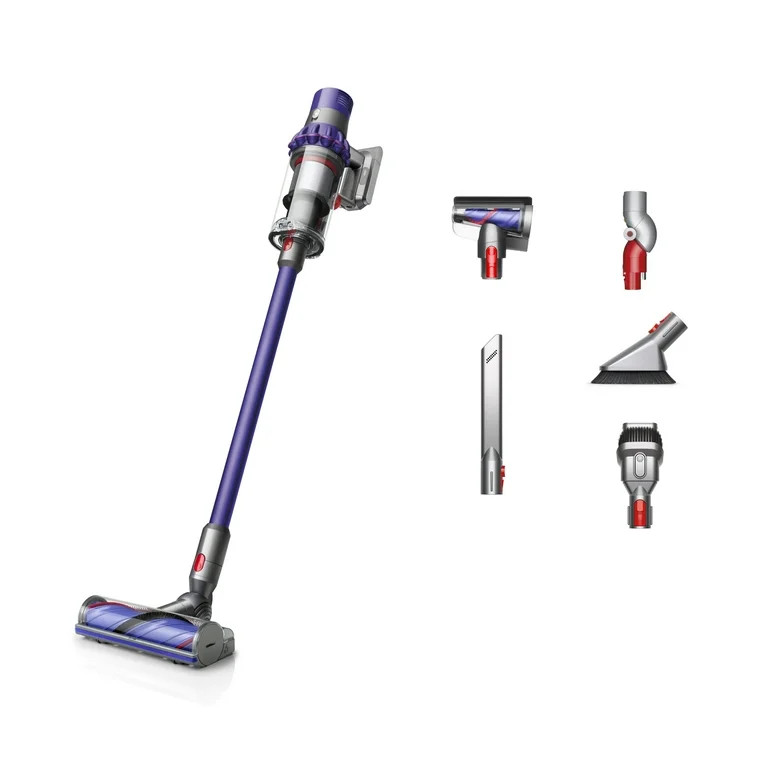 Restored Premium Dyson V10 Animal+ Cordless Vacuum Cleaner | Purple (Refurbished) | Walmart (US)