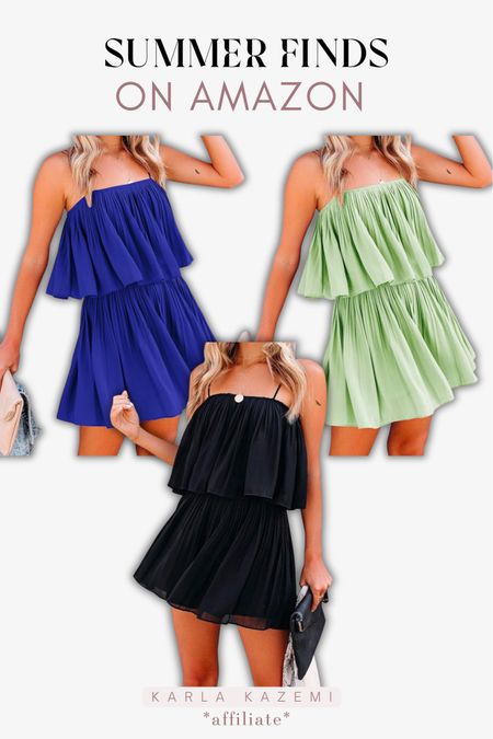 Cute romper for going out! You can totally dress this up or down😍

Wear out at night to go out with some heels and elevated bag, dress it down with some sandals or sneakers and a casual bag🫶





Party outfit, summer outfit, romper, summer romper, romper shorts, jumpsuit, midsize outfit Inspo, summer outfit Inspo, affordable fashion, Amazon fashion finds, midsize fashion l.

#LTKParties #LTKMidsize #LTKStyleTip