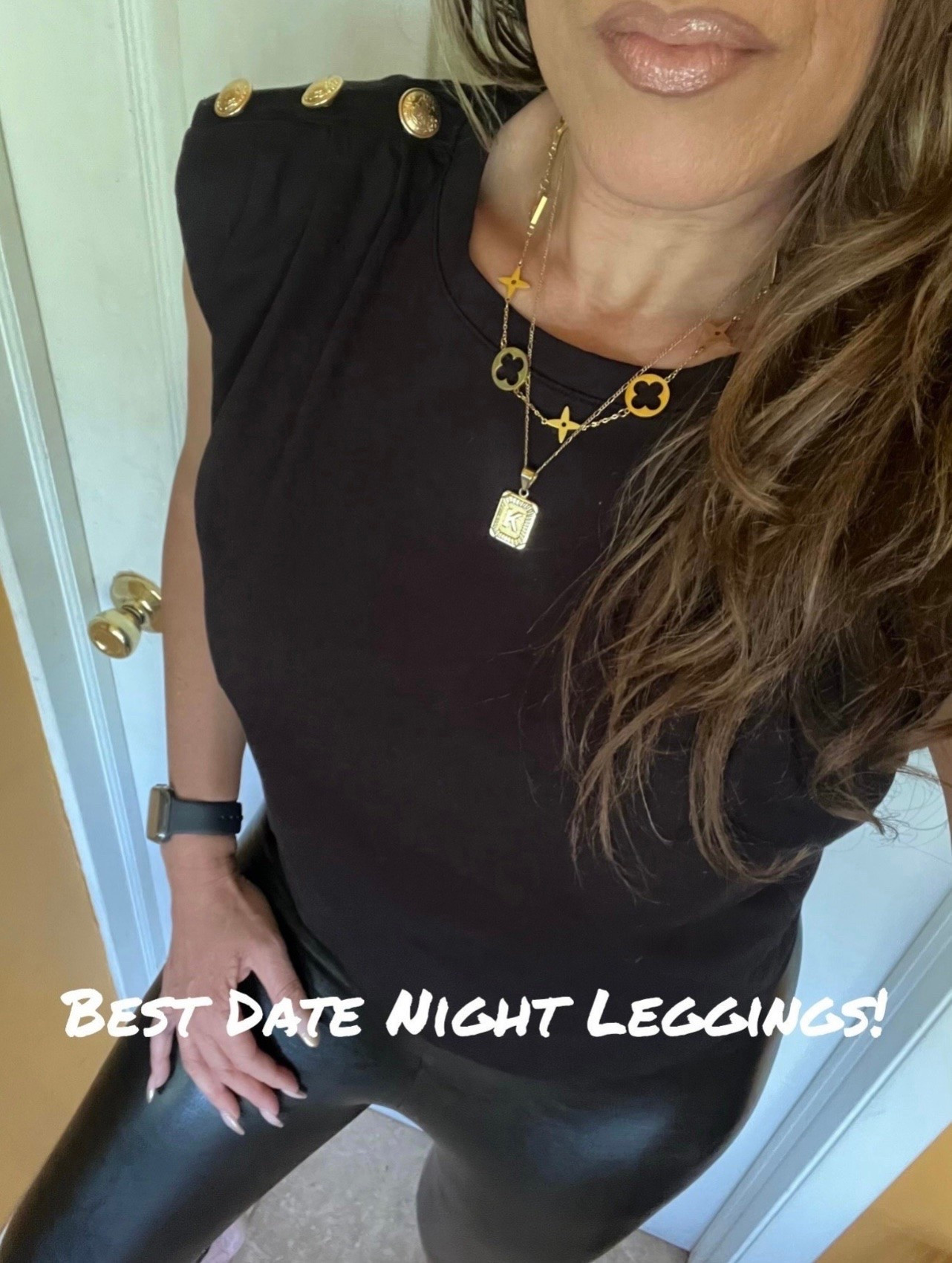 Date night look, date night outfit, Most flattering, sexy faux leather leggings, nude lip combo @Revolve  #LaidbackLuxeLife

Leggings: M

Shades:
✨Lip liner ‘Deep Taupe’
✨Lipstick ‘KIM KW’
✨Lipgloss ‘$weetmouth’

Hey Beautiful! Feel free to comment on this post if you have any questions! 🫶🏽

Follow me for more fashion finds, beauty faves, lifestyle, home decor, sales and more! So glad you’re here!! XO, Karma

#LTKgrwm #LTKOver40 #LTKdayinmylife