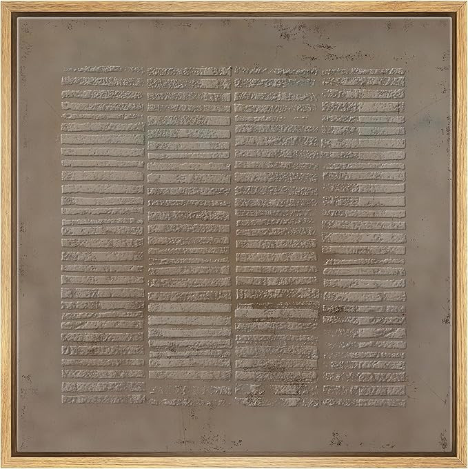 SIGNWIN Framed Canvas Print Wall Art Geometric Minimal Retro Line Pattern Abstract Shapes Modern ... | Amazon (US)