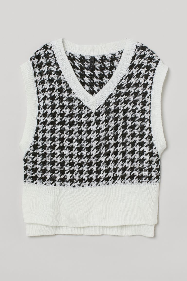 Cable-knit Sweater Vest | H&M (US + CA)