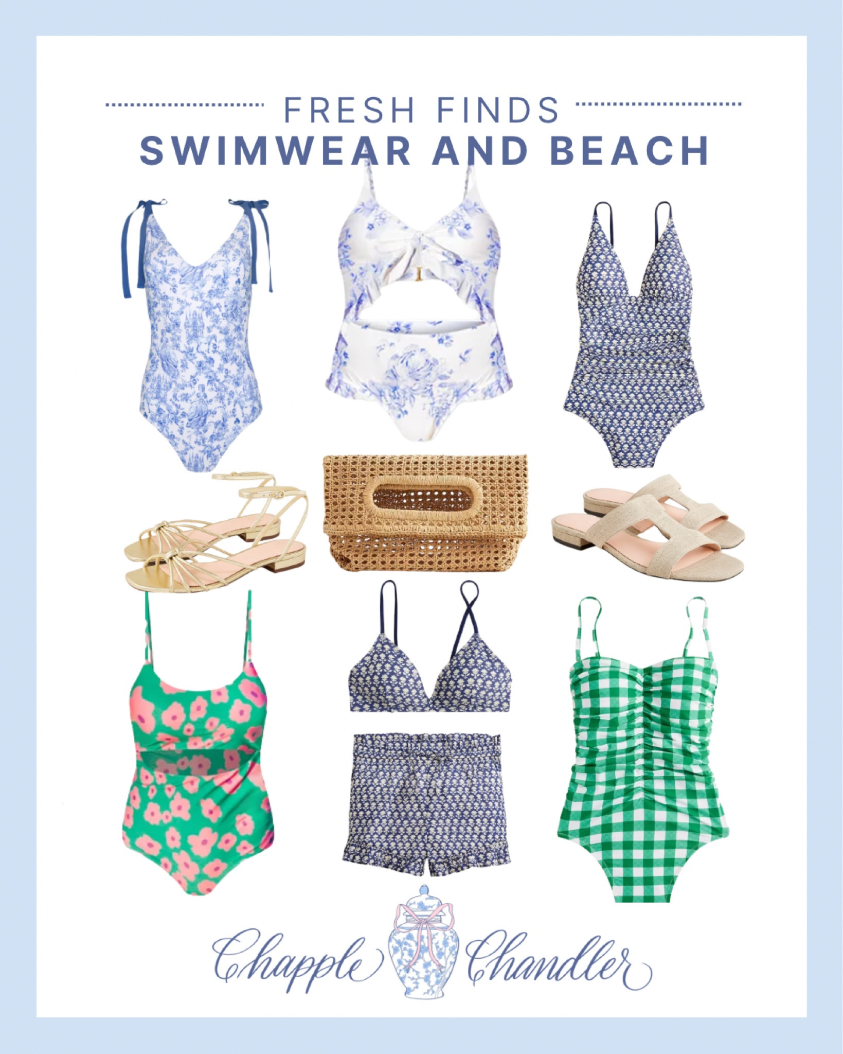 Alllll the options for swim! 



Beachwear, swimwear, resortwear, bathing suit, bikini, beach bag, rattan bag, loungewear, lounge set, linen shorts, grandmillenial style, sandals, coastal style, designer looks for less, summer fashion, women’s fashion 

#LTKFind #LTKswim #LTKstyletip