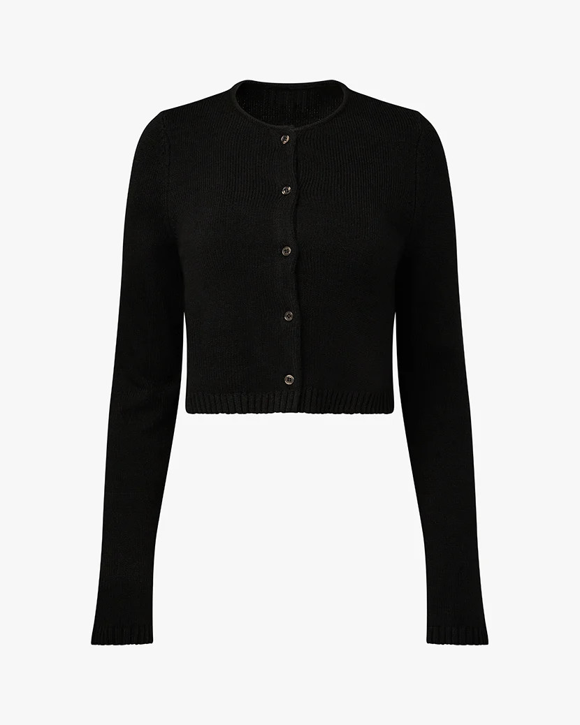 Boxy Crewneck Cardigan | We Wore What