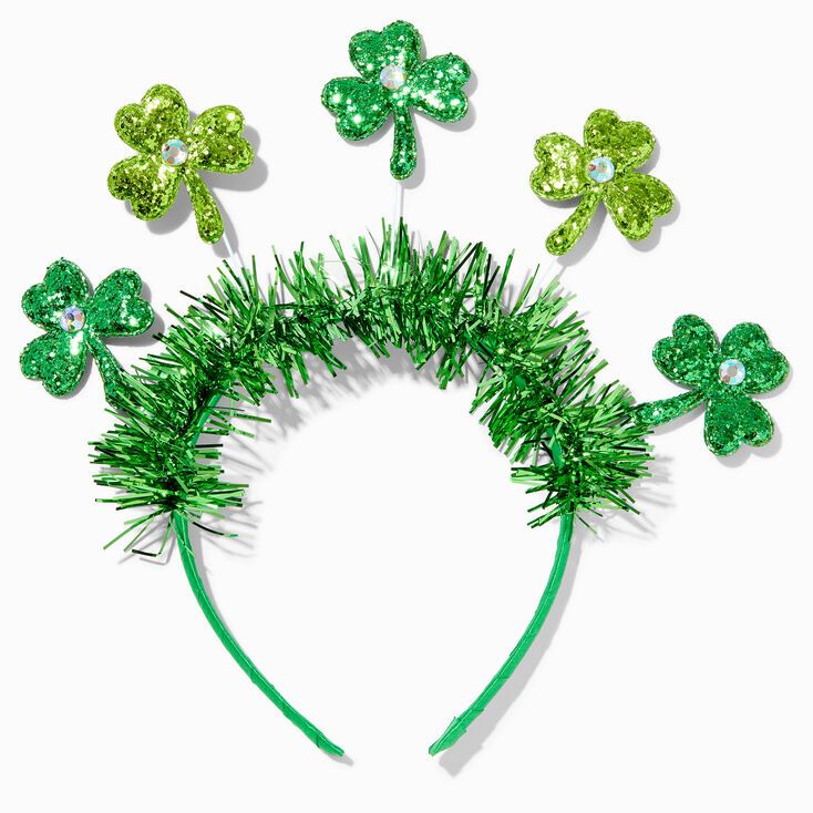 St. Patrick's Day Shamrock Crown Headband | Claire's (US)