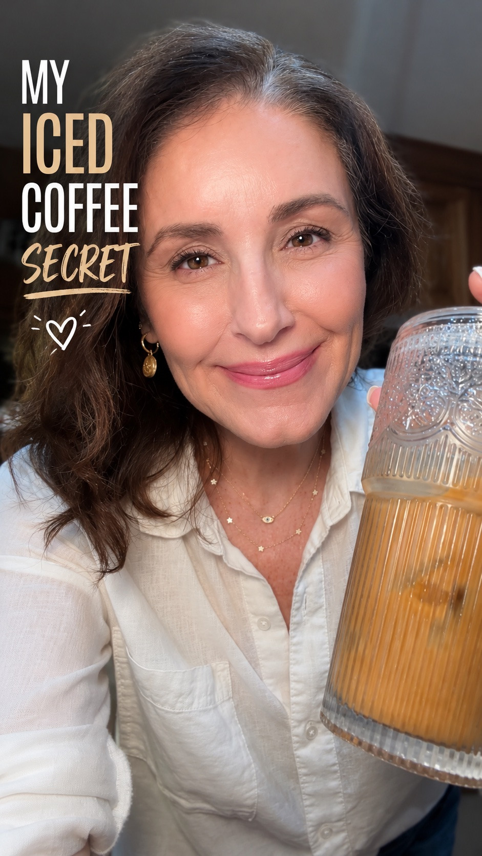Low-calorie dairy-free caramel iced latte ☕️🤎 My current at-home coffee obsession!

I make it with espresso, a HyperChiller for perfectly chilled coffee without watering it down, ChocZero caramel syrup, oat milk creamer, frothed oat milk and a little cinnamon on top.

I linked everything I used including the HyperChiller, caramel coffee syrup and pretty iced coffee glass ..so you can recreate this easy Starbucks-style iced latte at home.

#IcedCoffee #IcedLatte #CaramelLatte #DairyFreeCoffee #LowCalorieCoffee #OatMilkLatte #CoffeeAtHome #StarbucksAtHome #CoffeeLover #LTKFinds

#LTKfoodie #LTKOver40 #LTKmorningroutine