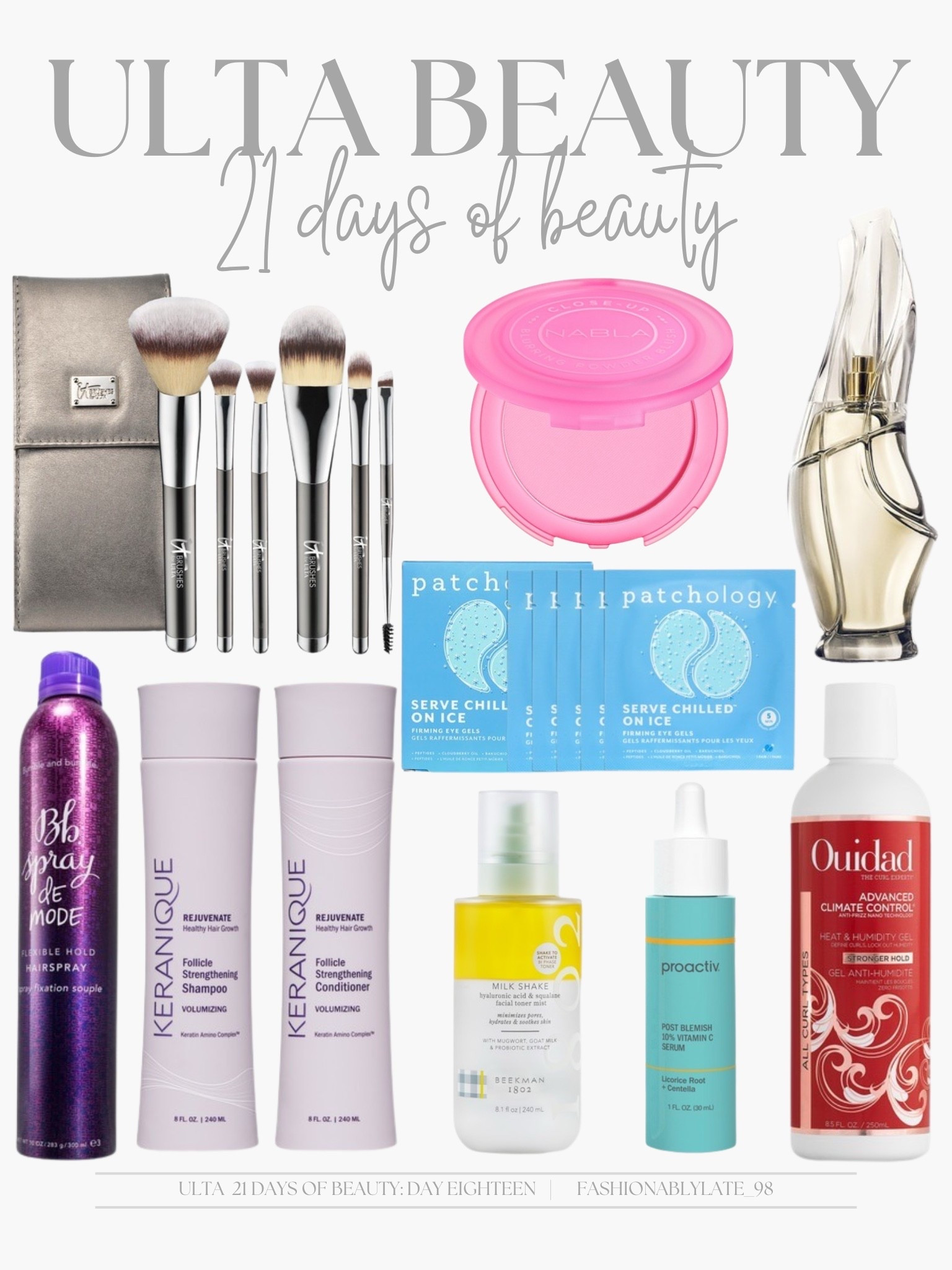 ulta 21 days of beauty - 50% off today!

#LTKSaleAlert #LTKFindsUnder100 #LTKBeauty