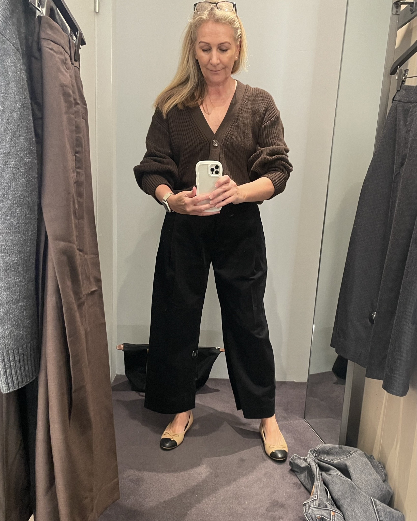 COS try-on. Both of the trousers that I linked fit so well! 

#LTKOver40 #LTKStyleTip #LTKSeasonal