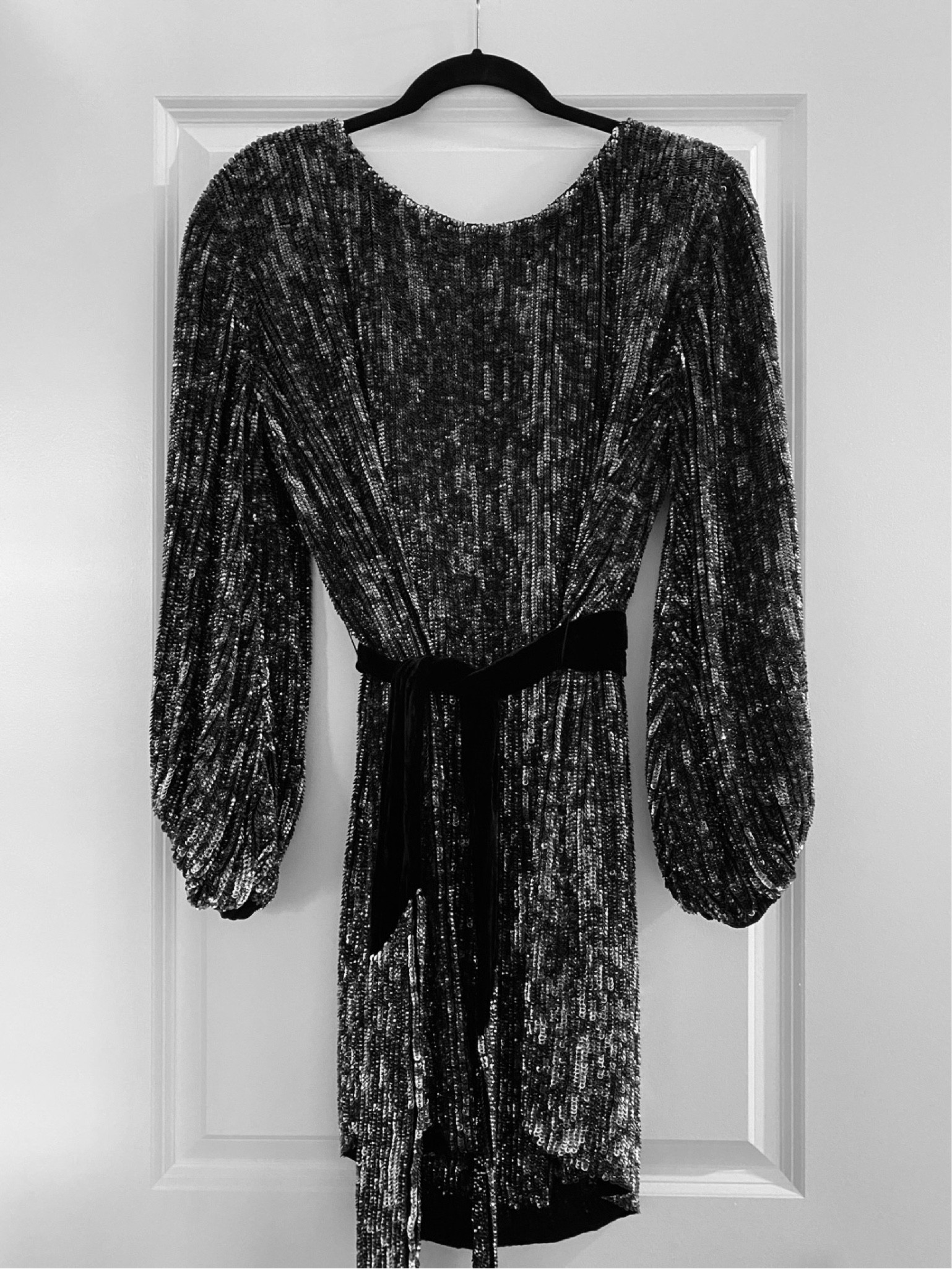 retrofete heather sequin dress retrofete Heather Dress in Metallic Neutral