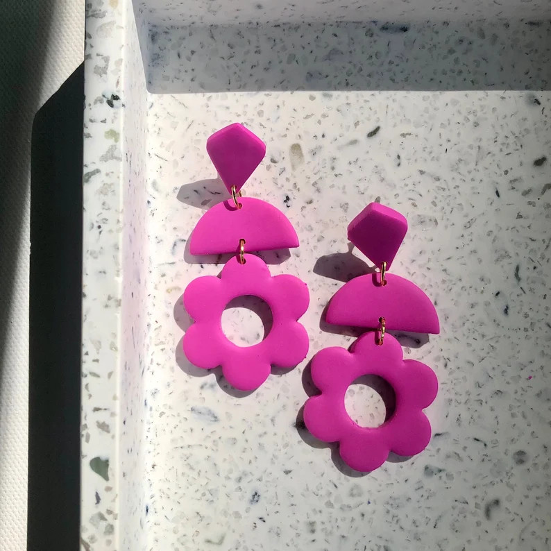 Read the full title
    The Flower Power in Hot Pink | Etsy (US)