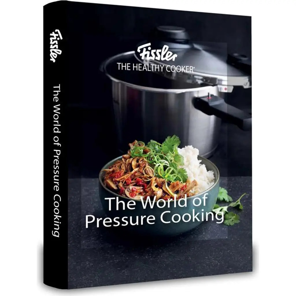Fissler The World of Pressure Cooking - The Ultimate Guide to The Healthy Cooker® with 150+ Recipes, Techniques & History -Hardcover in Black at | Nordstrom