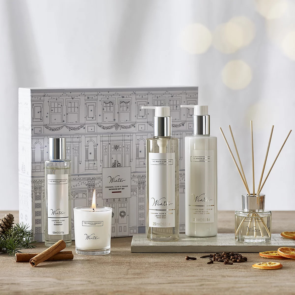 Winter Bathroom Gift Set | The White Company UK & ROW