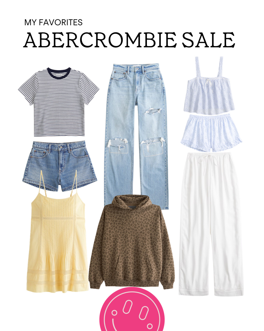 @abercrombie favorites that are currently 25% off with my exclusive in-app code  

 #LTKSpringSale #LTKootd #LTKSeasonal