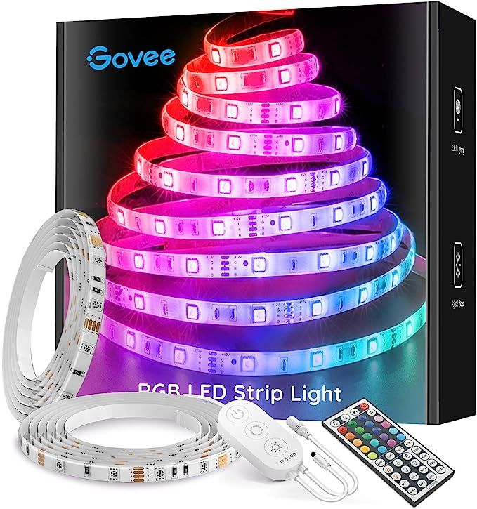 Govee LED Strip Lights 32.8ft Waterproof Color Changing Light Strips with Remote, Bright 5050 and... | Amazon (US)