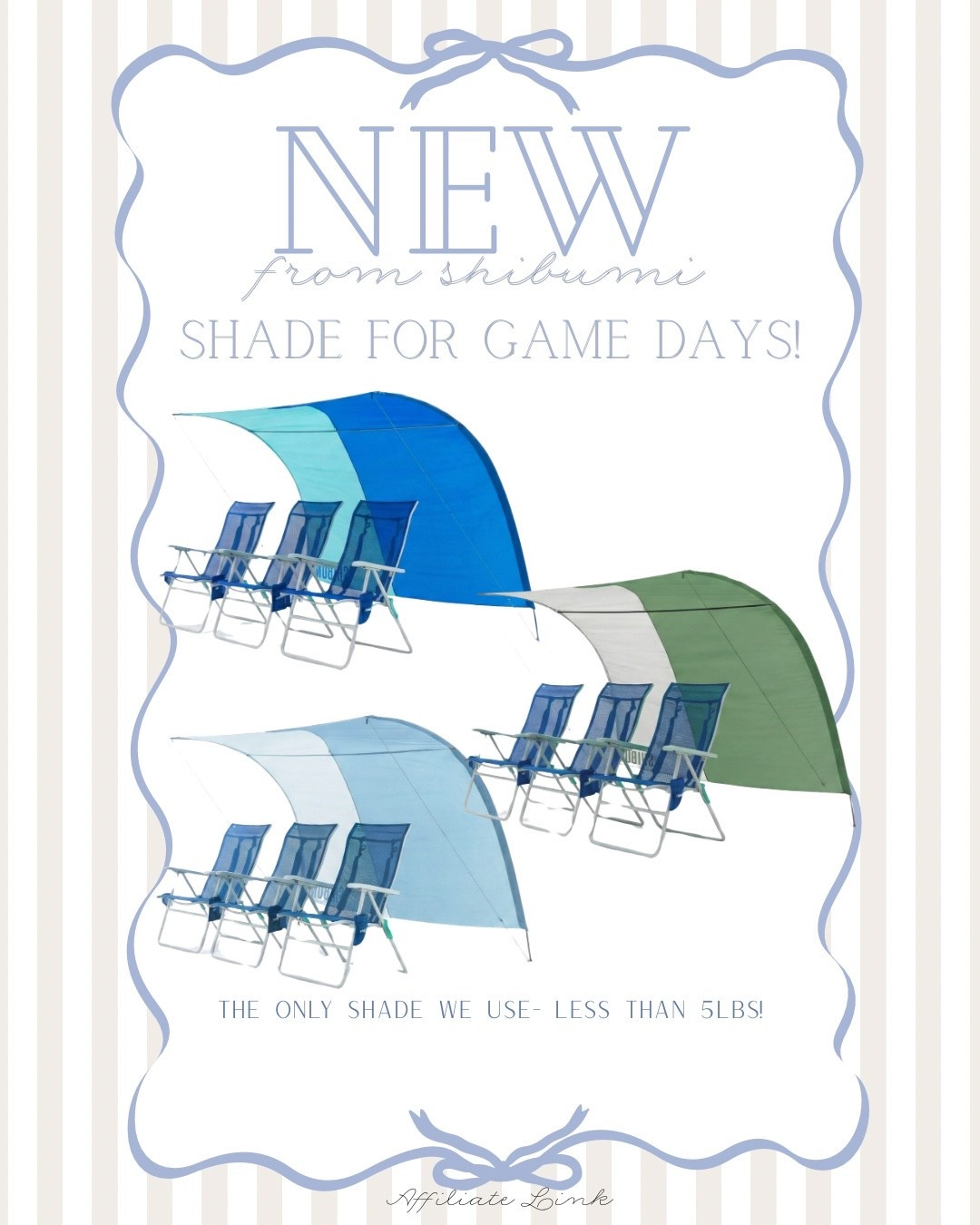 Our favorite shade tents for the beach just came out with versions for the park, game days or anywhere! These are THE best shade tents- they’re less than 5lbs so super light, convenient and easy to set up. 1000x better than dragging a full size canopy tent that takes multiple people to carry and set up! If you’re a sports mom, you need this! 🙌🏼

shibumi shade, shade tent, portable shade, park shade, game day shade, game day must haves, mom hacks, family hacks, easy shade cover, spring sports must haves, summer sports must haves, park days, gift ideas for him, gift ideas, sports mom 

#LTKdayinmylife #LTKSeasonal #LTKmomlife