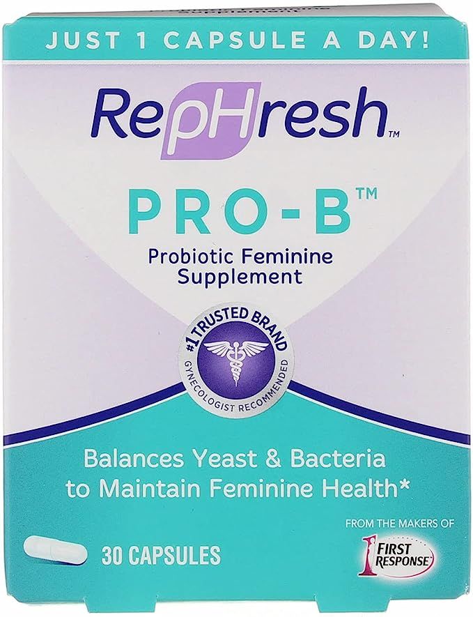 RepHresh Pro-B Vaginal Probiotic Feminine Supplement One Bottle 30 Count | Amazon (US)