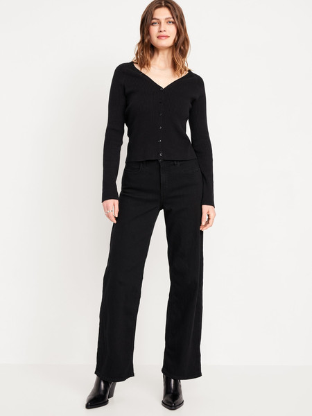 High-Waisted Wow Wide-Leg Jeans | Old Navy (US)