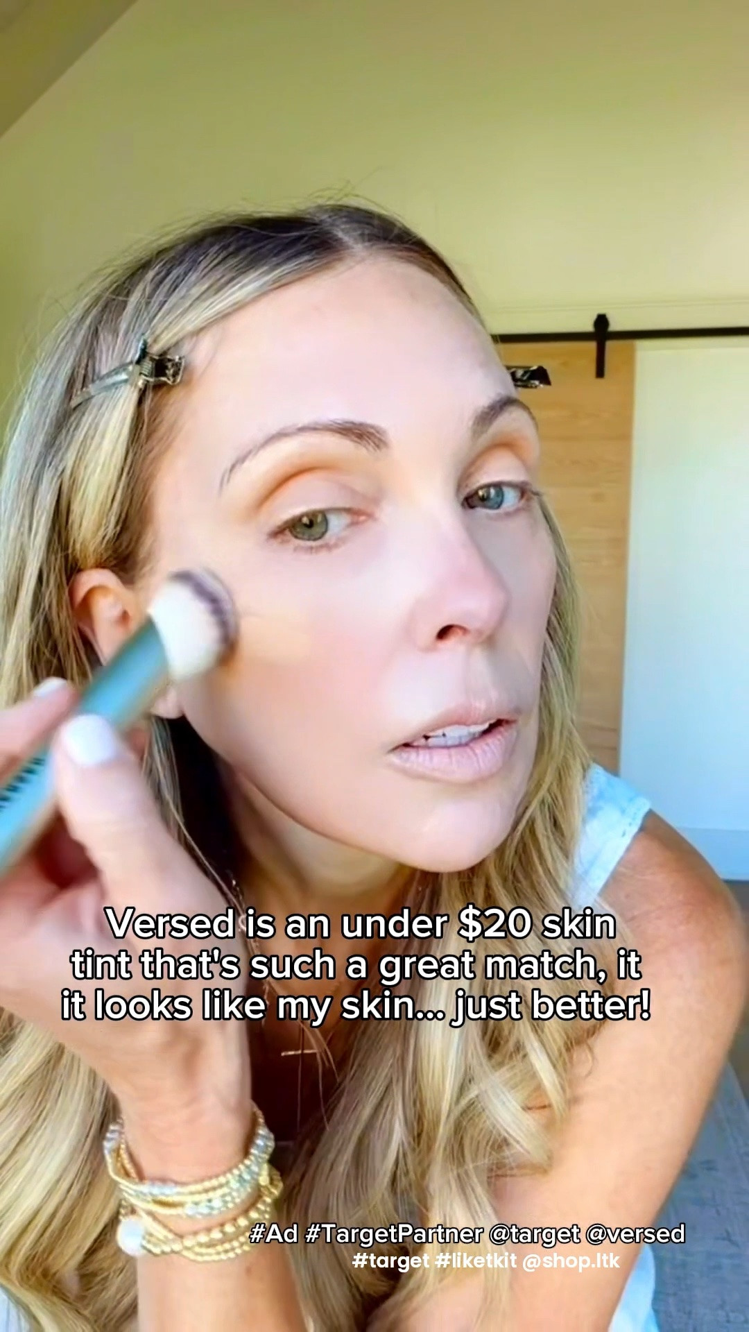 #Ad Versed is an under $20 skin tint that’s such a great match… it looks like my skin..just better! 
#TargetPartner @Target @versed #target @shop.ltk #liketkit

#LTKOver40 #LTKmomlife #LTKBeauty