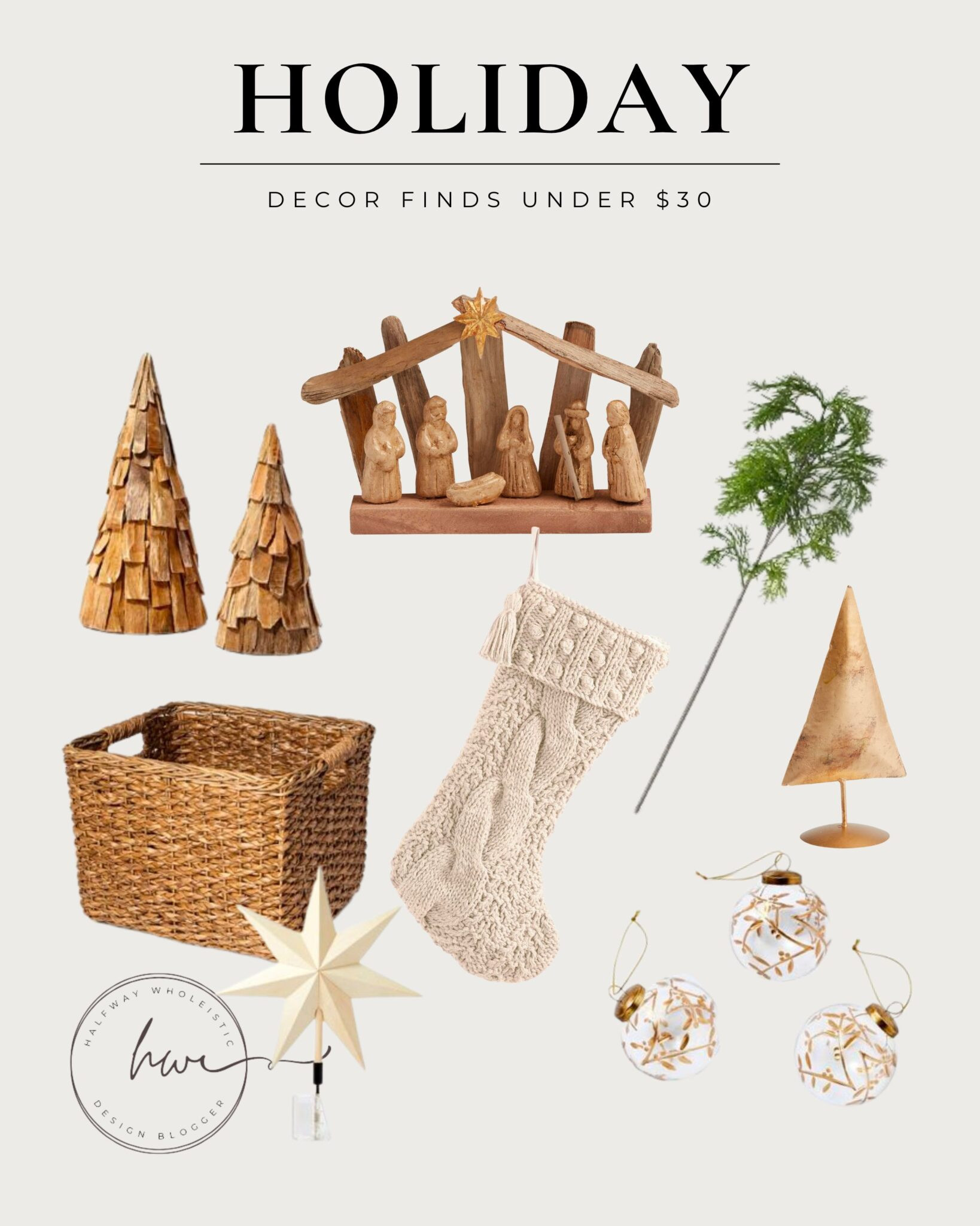 Holiday decor finds under $30!

#LTKhome #LTKHoliday #LTKSeasonal