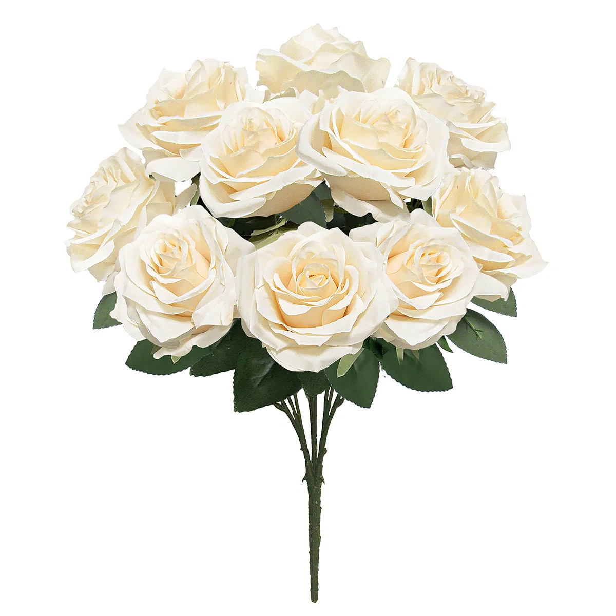 Polyester, Fabric, Silk Rose Arrangement (Set of 2) | Wayfair North America