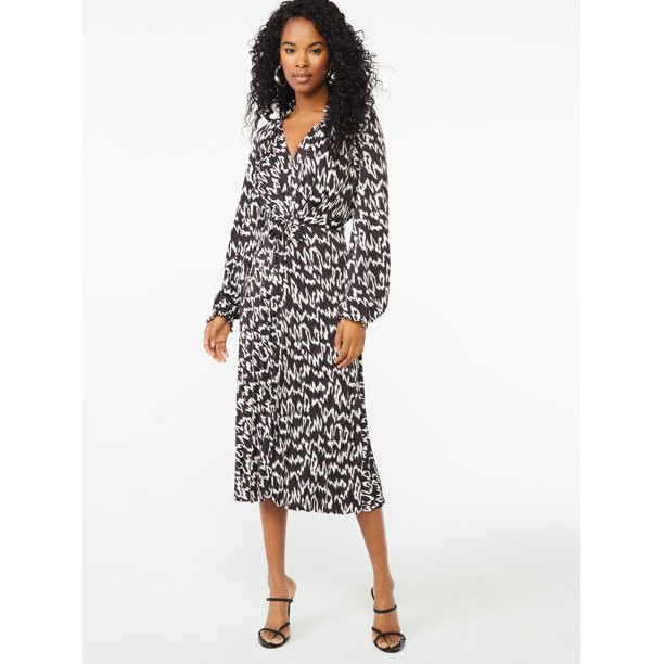 Scoop Women's Espadrille Sandals with Ribbon Ankle Tie - Walmart.com | Walmart (US)