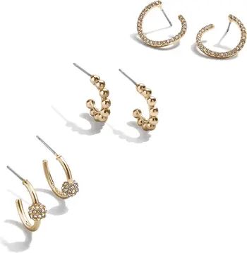 Assorted Set of Three Mini Hoop Earrings | Nordstrom
