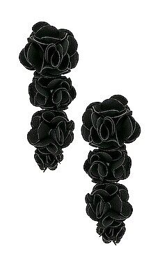 SHASHI Lily Earrings in Black from Revolve.com | Revolve Clothing (Global)