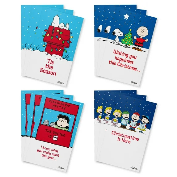 American Greetings Charlie Brown and Peanuts Gang Money/Gift Card Holders for Anyone Multi-Design... | Walmart (US)