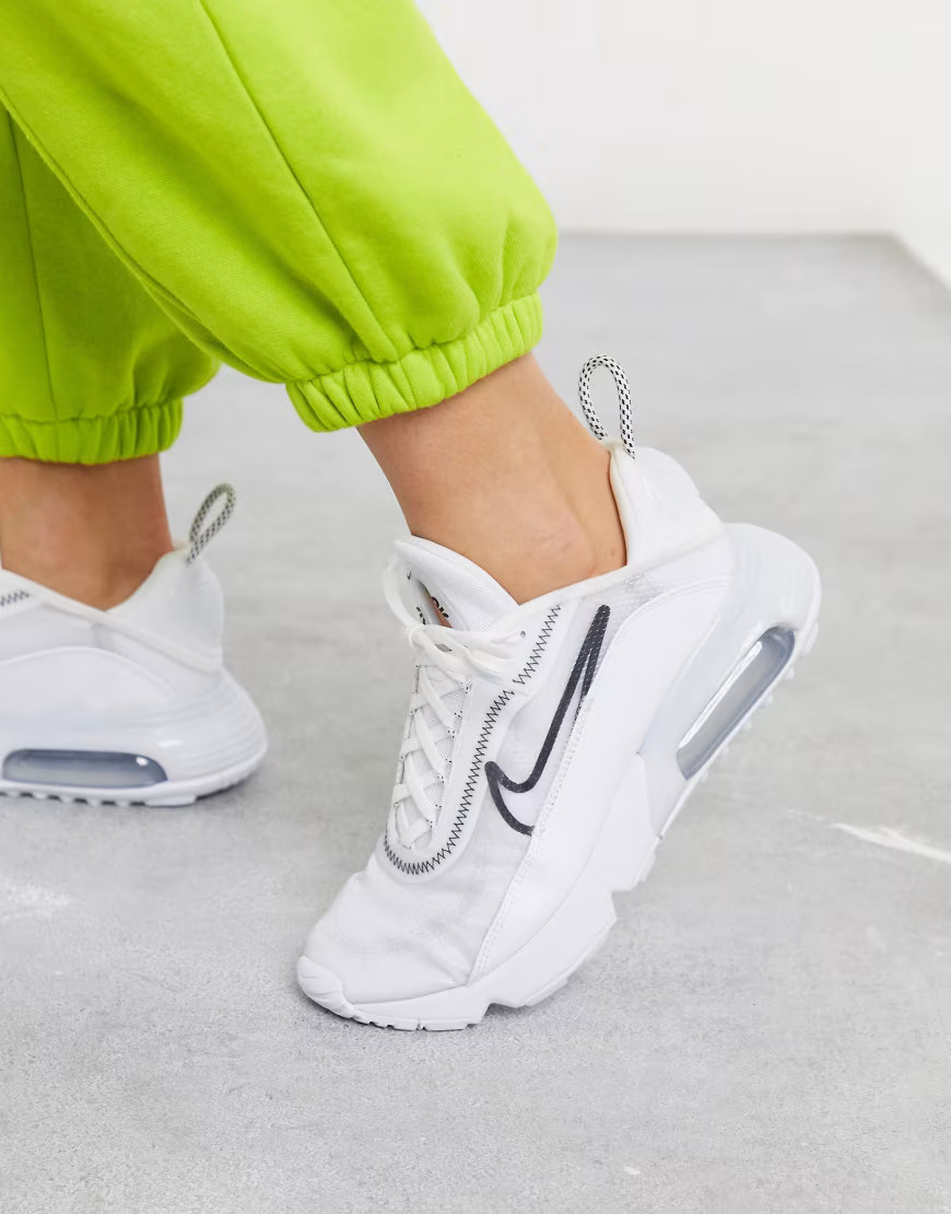 Nike Air Max 2090 sneakers in white and black | ASOS (Global)