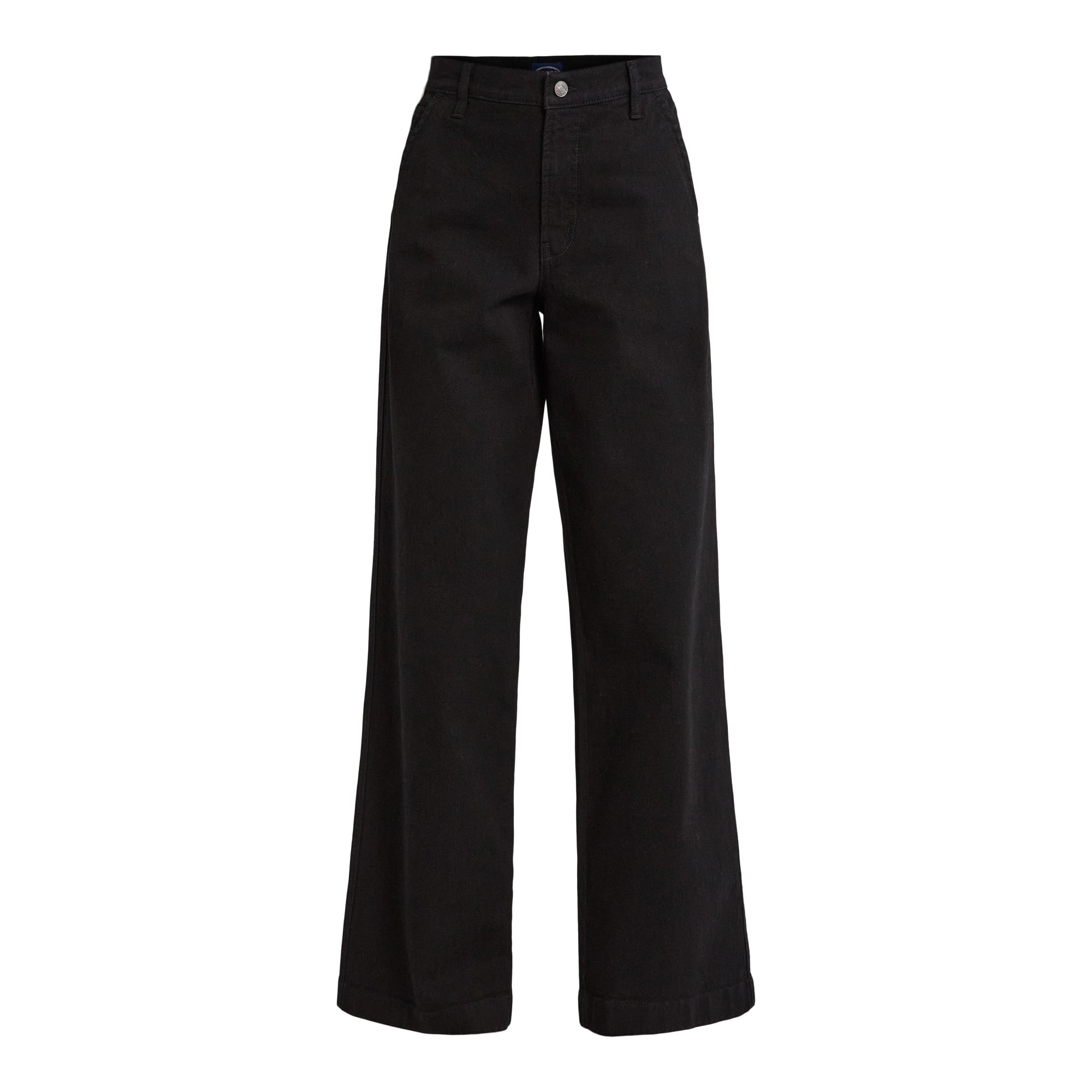 Scoop Women's Mid Rise Wide Leg Jeans, Sizes 0-20 | Walmart (US)