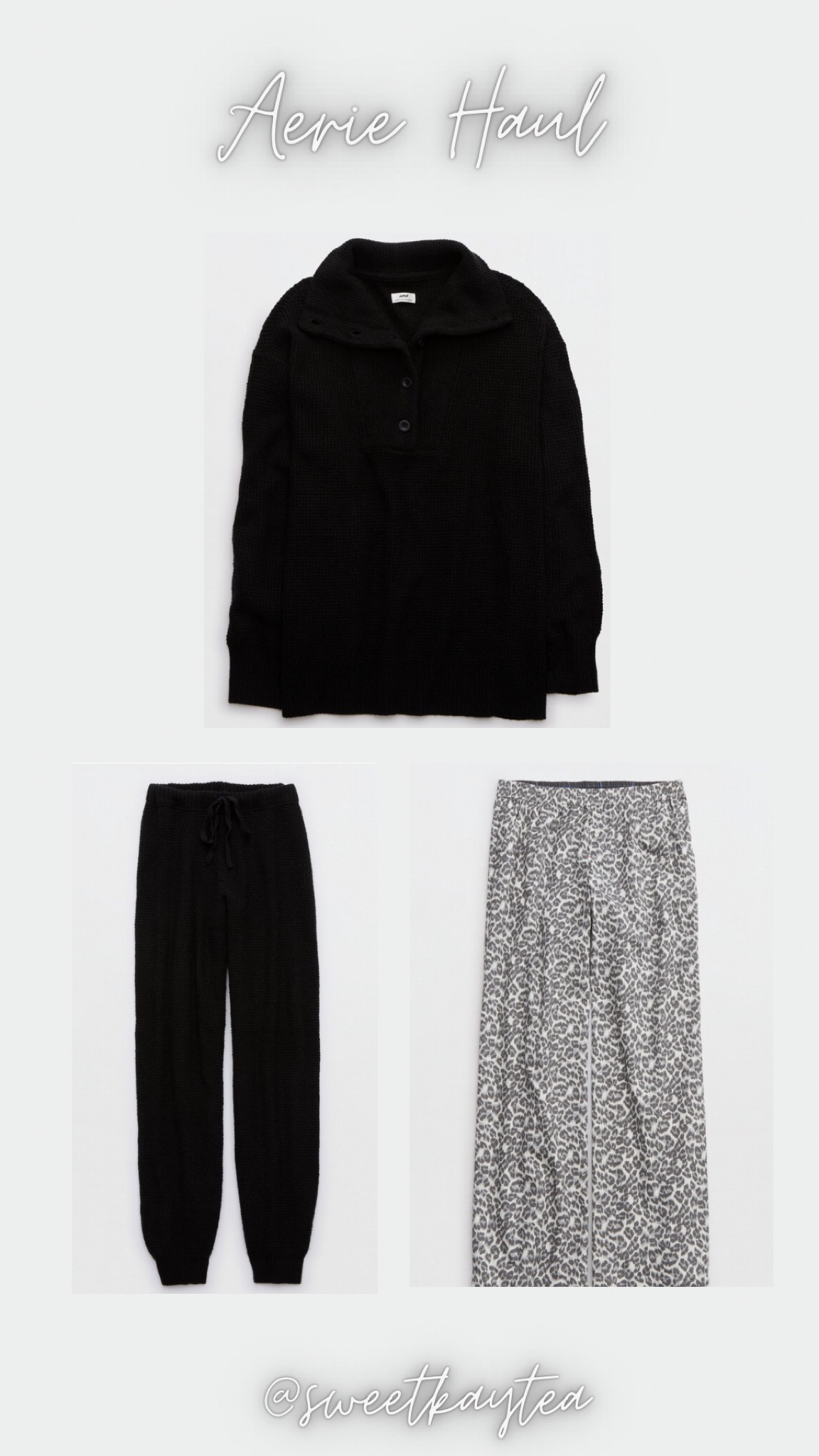 Yall the leopard pants come in another color! And they are on sale!! Also snagged these two waffle knit matching pieces! Can’t wait! 

#LTKSaleAlert #LTKSeasonal #LTKPlusSize