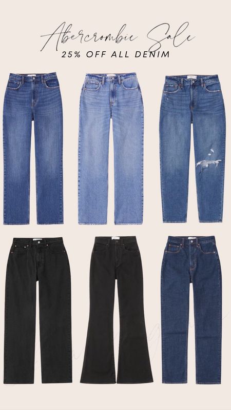 @abercrombie denim sale! 25% off my fav styles!

denim sale | denim jeans | ripped jeans | flared denim | boot cut denim | women’s jeans | women’s denim | sales | trousers 

#LTKFind #LTKsalealert #LTKcurves