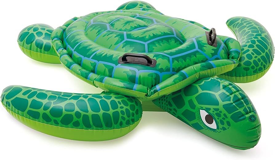 INTEX Lil' Sea Turtle Inflatable Pool Float: Animal Pool Toy For Kids – 2 Heavy-Duty Handles ... | Amazon (US)