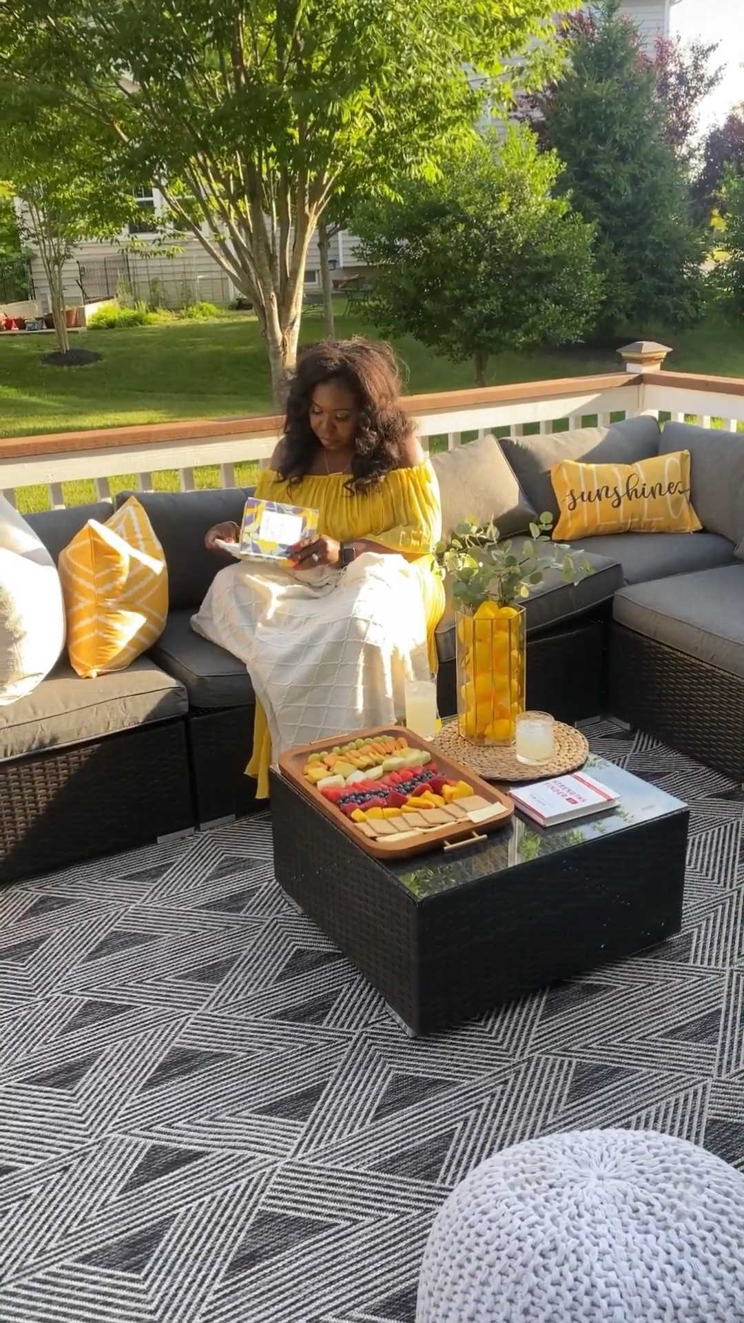A great patio can transition from day to night effortlessly. Sharing some of my favorite patio furniture and decor finds

#LTKHome #LTKSaleAlert #LTKSeasonal