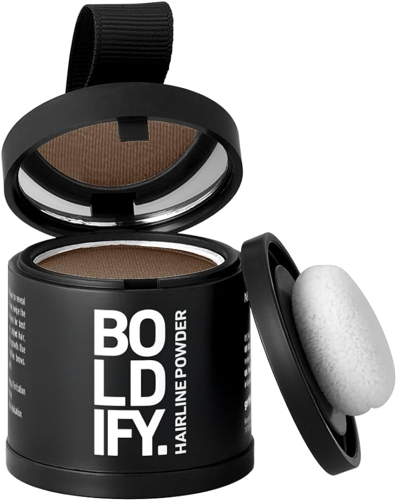 Boldify Hairline Powder, Root Touch Up Hair Color Light Brown 10g | Amazon (US)