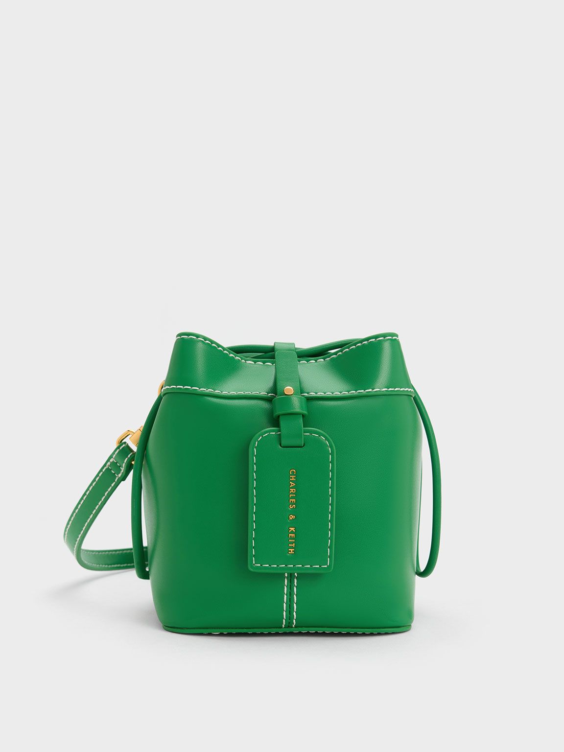 Cordele Bucket Bag
    
         - Green | Charles & Keith US