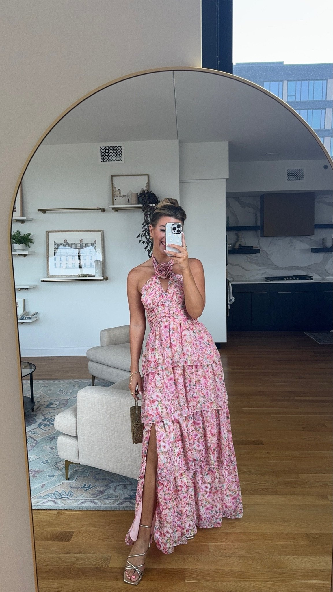 Astr floral halter tiered wedding guest dress formal event dress

Wearing my usual small/2  

#LTKParties #LTKSeasonal #LTKWedding