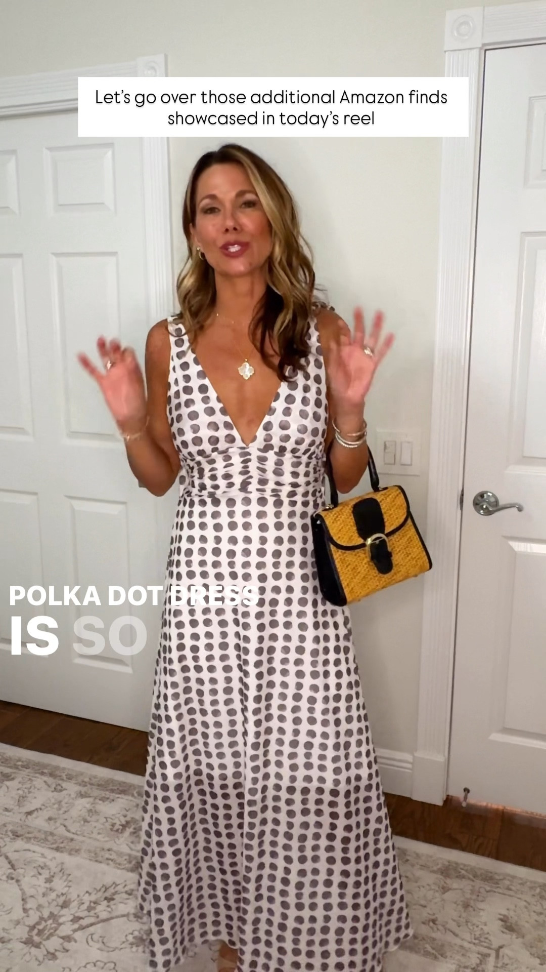 This polka dot dress is just beautiful! 

#LTKSeasonal #LTKTravel #LTKOver40