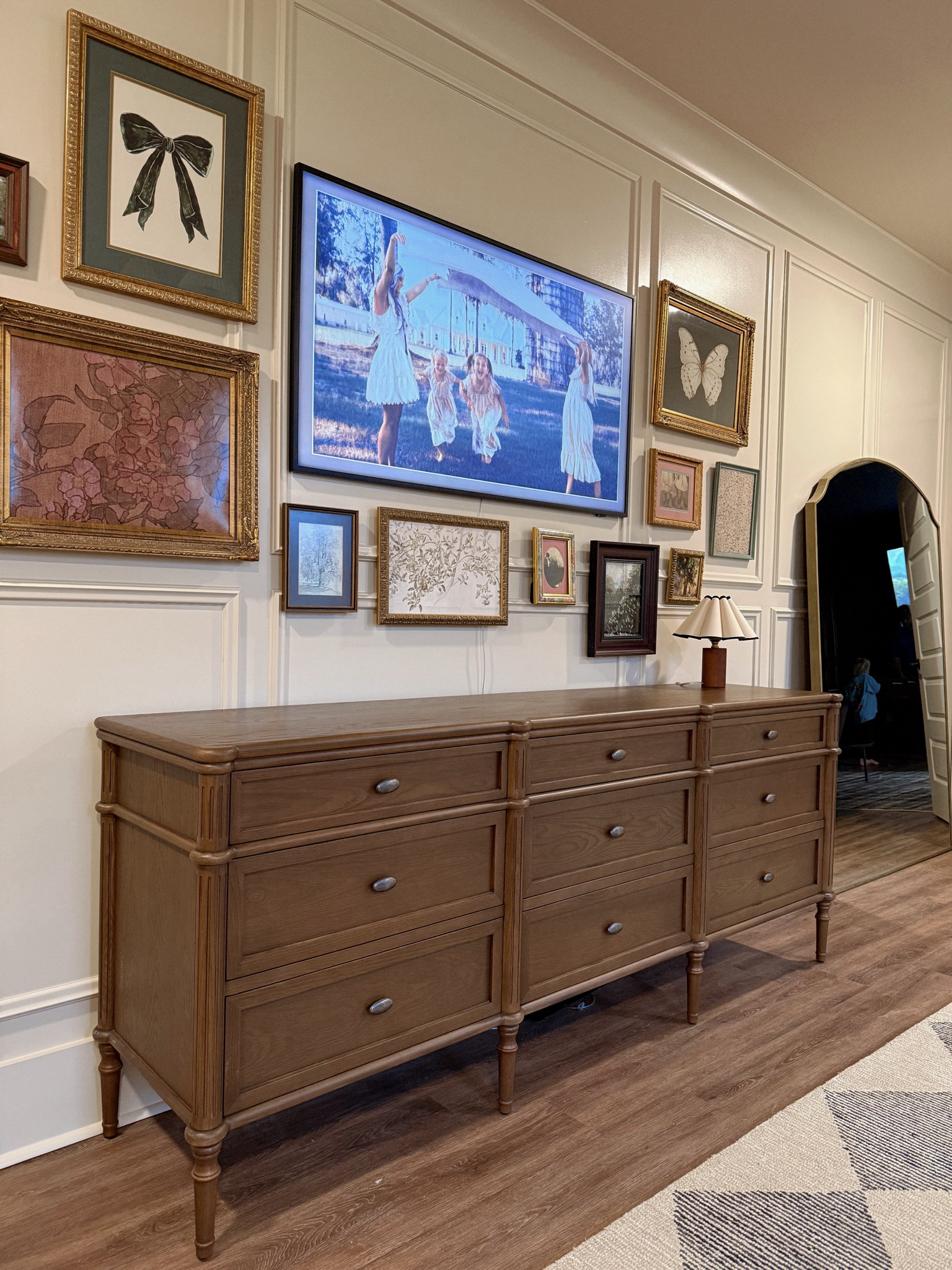 Another peek of the office! The art is mostly prints from Etsy, the frames are from a variety of places! 

#LTKHome