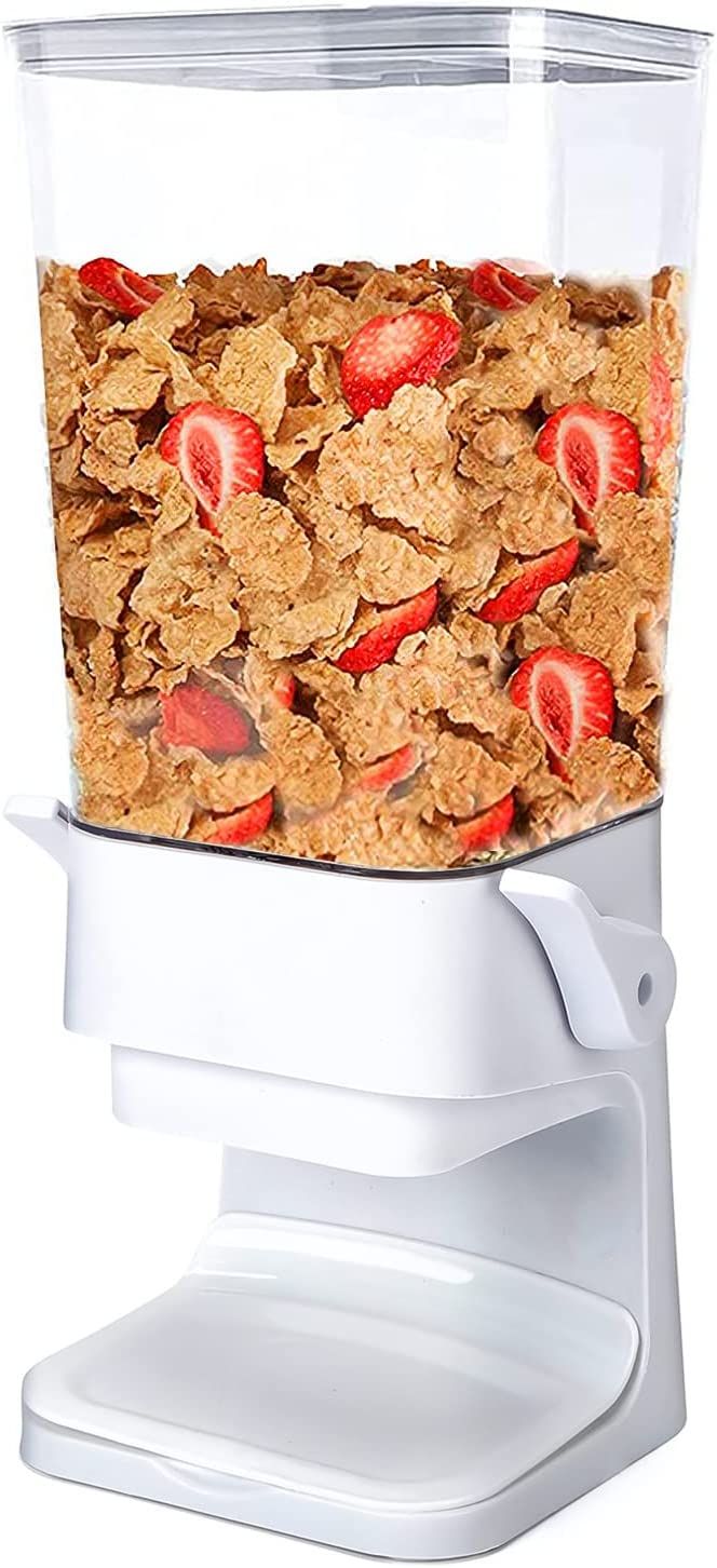 Conworld Cereal Dispenser Countertop, Candy Dispenser, Big Dry Food Cereal Dispenser, Not Easy to... | Amazon (US)