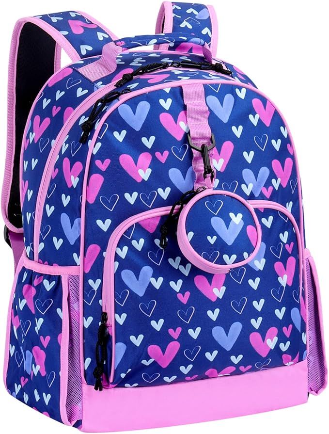 Choco Mocha 15-17 inch Girls School Backpack with Matching Coin Purse             
              ... | Amazon (US)