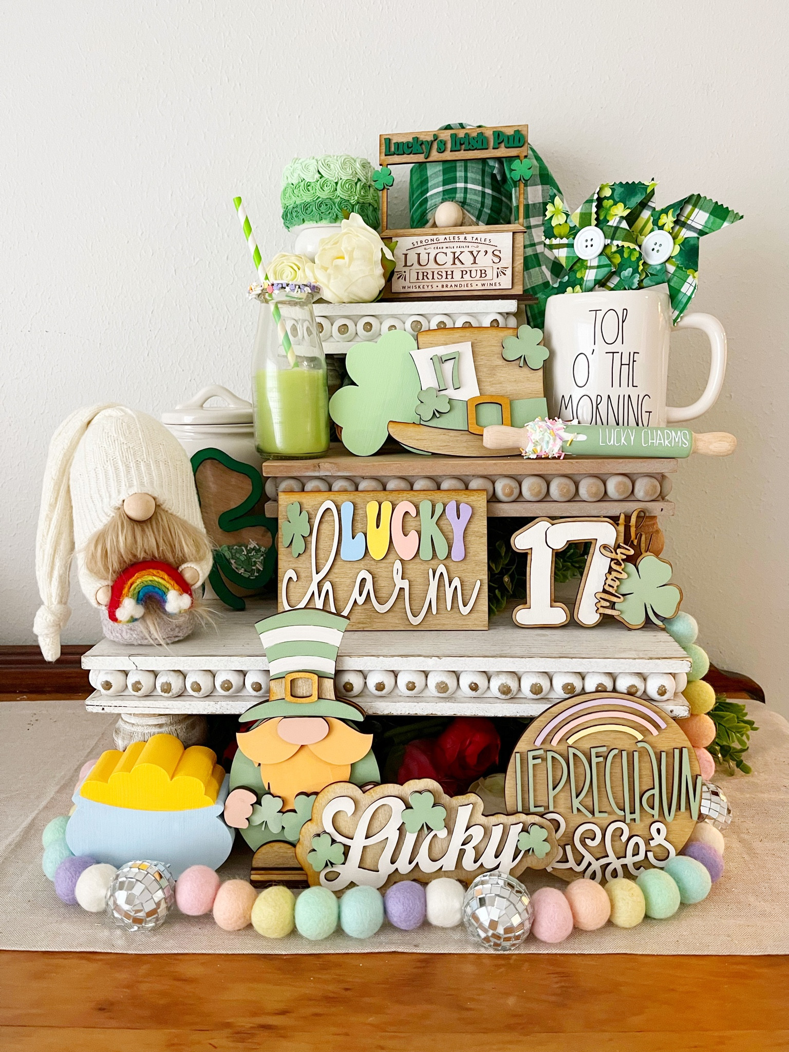 Loving this pastel theme for st Patrick’s day

What’s your tradition for St. Patrick’s day? We don’t have one! Should we?

#stpatricksday #luckycharms #tieredtraydecor #tieringitup #tieredtray #tieredtraysaremyjam #tieredtraytalk #tieredtraystyling #tieredtrayloves #tieredtraydecorating #henonanest #vintagedecor

St. Patrick’s day decor

#LTKSeasonal #LTKFind #LTKhome
