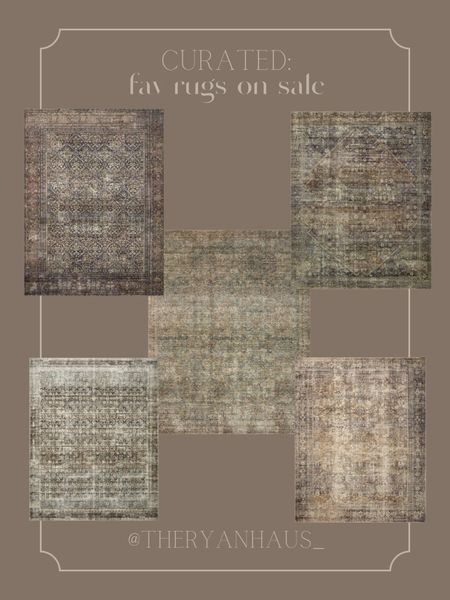 Favorite Loloi x Amber Lewis rugs on major sale! 

#LTKhome