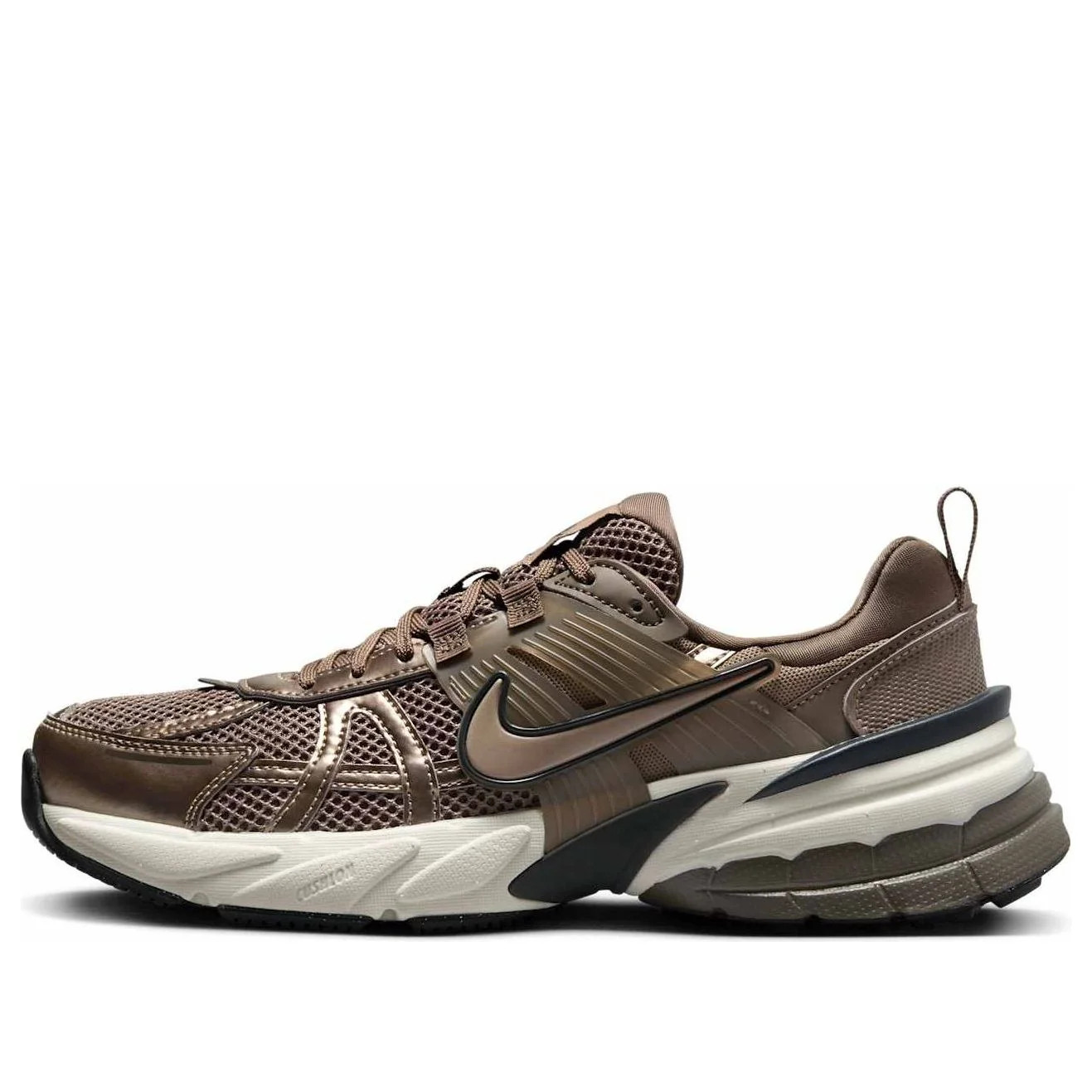 (WMNS) Nike V2K Run 'Mink Brown Ironstone Team Anthracite' FD0736-202 | KICKS CREW