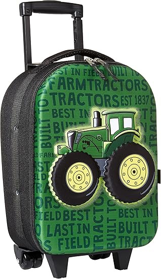 John Deere Boy's Roller Bag, Green, One Size | Amazon (US)