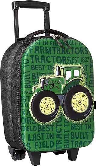 John Deere Boy's Roller Bag, Green, One Size | Amazon (US)