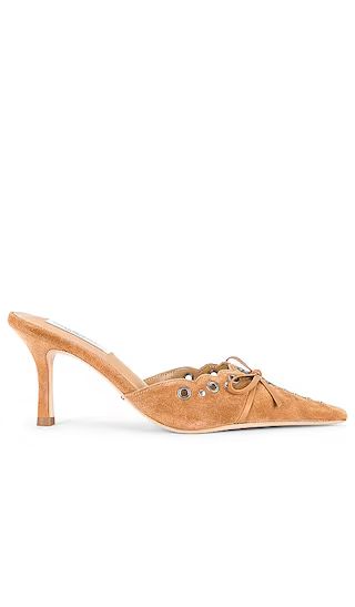 Shae Mule in Butterscotch Suede | Revolve Clothing (Global)