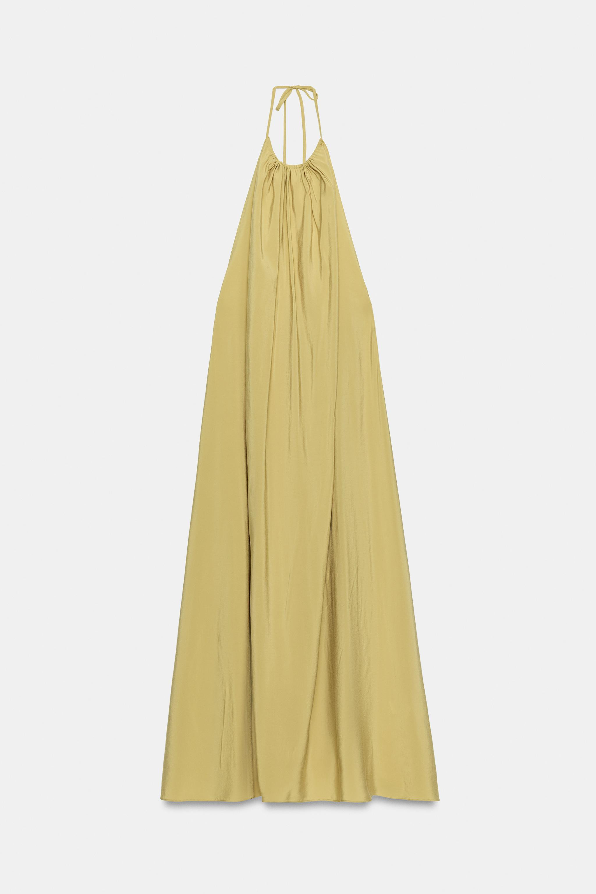 FLOWY HALTER DRESS | Zara US